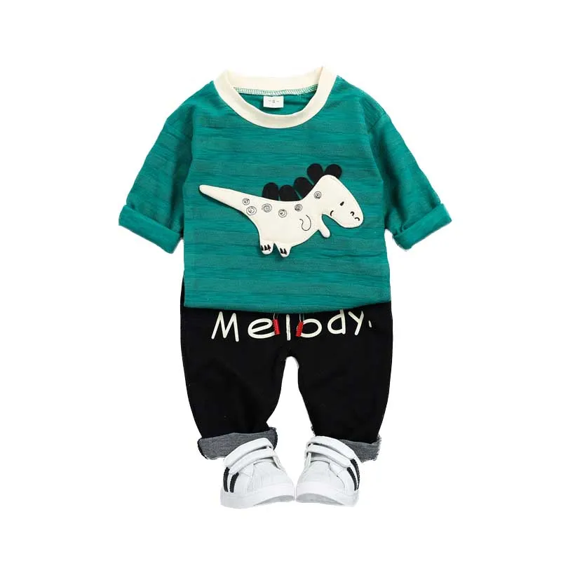 BABY Cothes New Autumn Newborn Baby Clothes Set Children Clothing Set Baby Sets Children Kids Boy Outfit Sports Suit Clothes