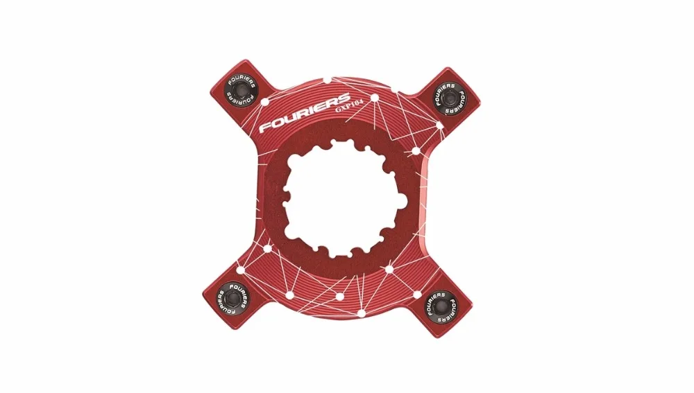 FOURIERS ADP-GXP104 велосипед кривошипный CNC паук адаптер для p.c. D 104 мм цепное кольцо Совместимо с-XX1/X0/X9 GXP cranks