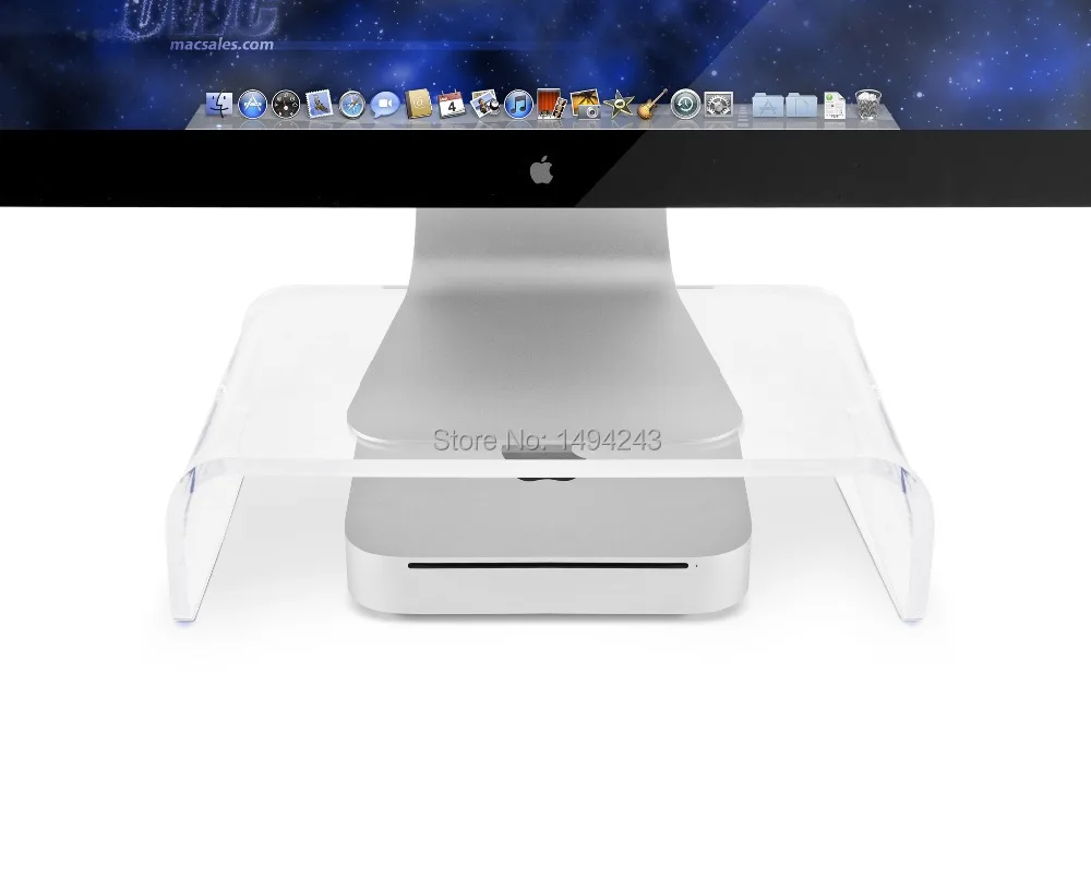 2016 Christmas Gift Acrylic Computer Monitor Desk Riser Stand For 2016 Christmas Gift Acrylic Computer Monitor Desk Riser Stand For Mini Clear 300 L 200 W 100mm H In Tablet Stands From Office On