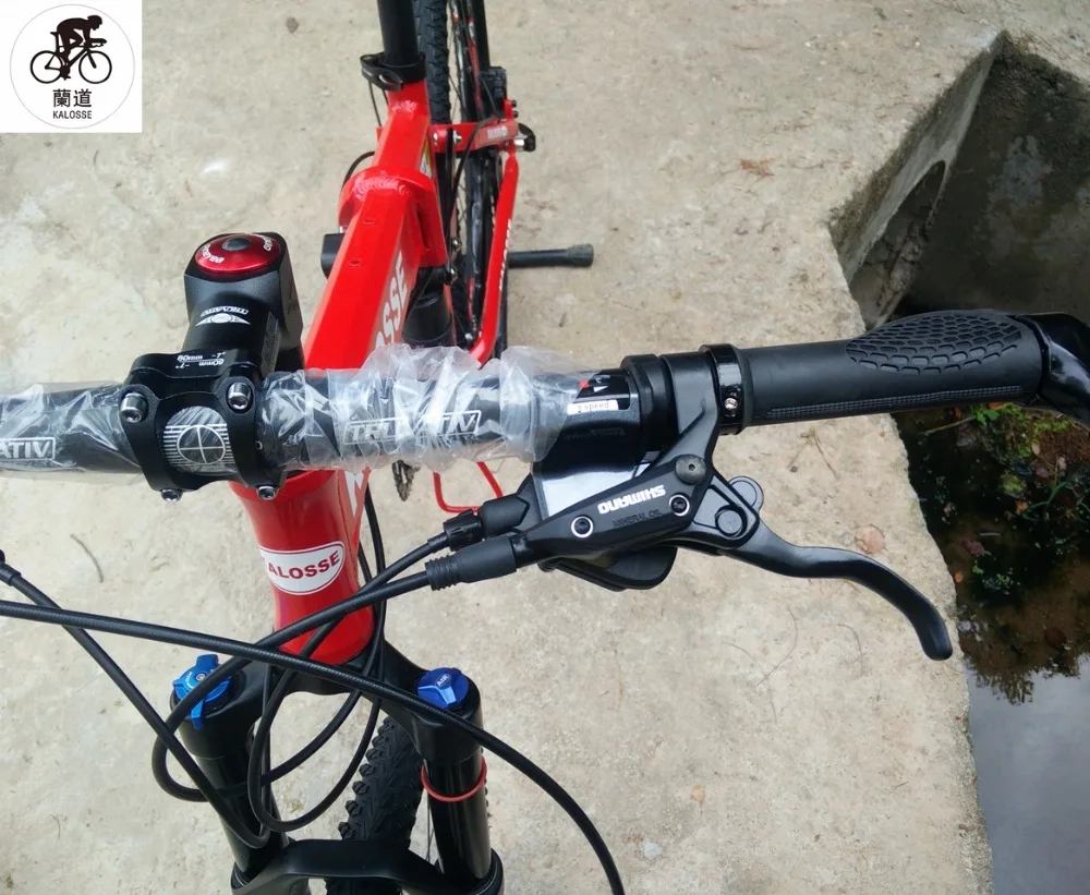 Top Kalosse   Hydraulic brakes  bicicleta mountain bike woman  26er    bikes alloy   26*17 inch  30 speed 9