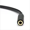 3.5mm 1 hembra a 2 macho Auriculares auriculares cable de audio adaptador de divisor de micrófono conectado a la PC portátil ► Foto 3/3