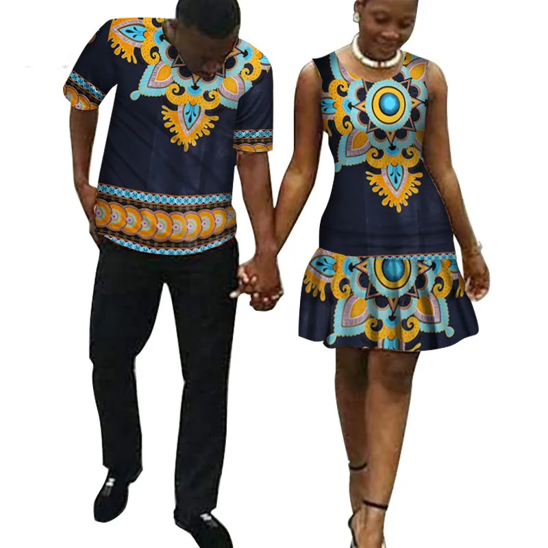 New-Mini-Dresses-for-Women-Couple-Clothing-dashiki-Plus-Size-Couple-Clothes-for-Lovers-Men-Sets(2)