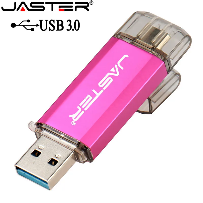 Usb флеш накопитель JASTER Type C 3 0 с логотипом клиента металлический 64 ГБ карта памяти