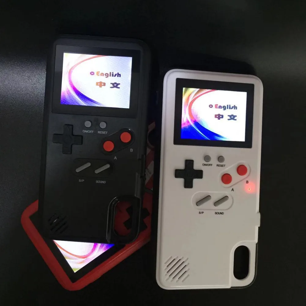 Полноцветный экран Ретро игровые чехлы для iphone 11 11 pro 11 pro max XS Max XR XS Gameboy чехол для iphone 6 6s 7 8 plus x Fundas