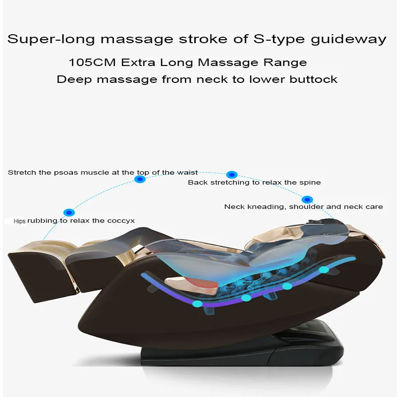 Новое массажное кресло нулевая капсула с эффектом невесомости многофункциональная полная автоматическая электрическая машина 3D Робот массажер умная мебель
