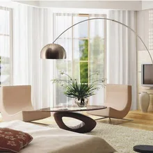 Новая современная рыболовная напольная Светодиодная лампа из нержавеющей стали