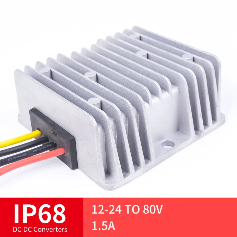

12-24 TO 80V 1.5A High Quality DC Converter Step-Down DC Voltage Regulator Voltage Mutual, Suitable for Automot