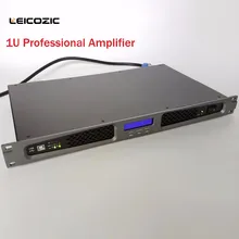 Leicozic DT2150 Цифровые усилители dsp усилитель мощности 250 Вт@ 4OHM Управление программным обеспечением 1u усилитель мощности 150 Вт@ 8 Ом стойка Amp этап