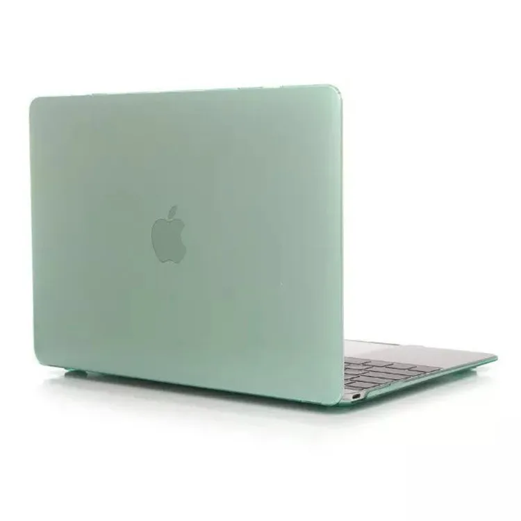 Матовый чехол для Apple MacBook Air 11 13.3 дюймов Сумки для Mac Book Air 13 чехол для ноутбука+ клавиатура обложка+ Экран протектор - Цвет: matter green