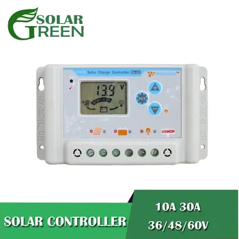 

10A 30A 36V 48V 60V wincong sl03-4810a sl03-4830a solar Charge Controllers with USB LCD Li Li-ion lithium LiFePO4 batteries