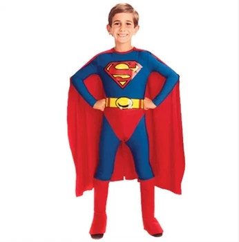 

Children Boys Cosplay Costume Superman Kids Superman Clothing Costume For Halloween Carnival Cosplay Christmas Gifts Cosplay