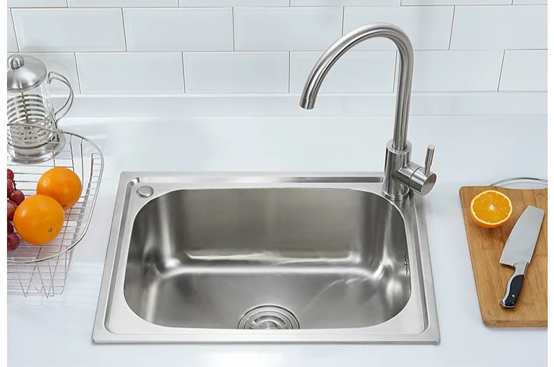 NEW Free shipping kitchen balcony sink ordinary food grade 304