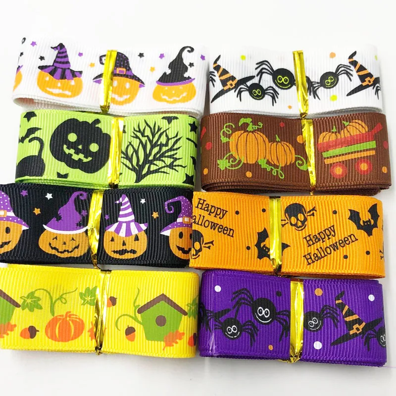 2 шт. корсажные ленты 25 мм с рисунком на Хэллоуин | Дом и сад