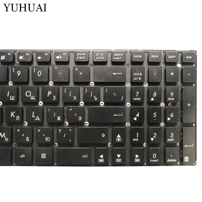  Russian Keyboard for ASUS X554 X554L X554LA X554LD X554LI X554LJ X554LN X554LP Black RU laptop Keyb