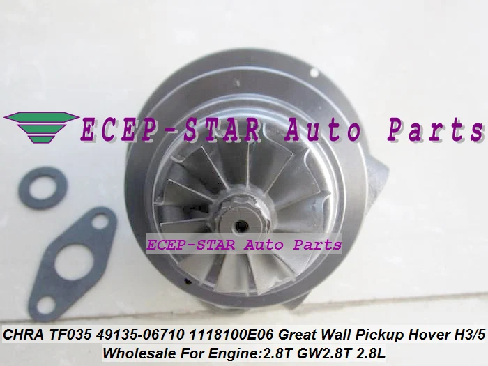 NEW Turbo Cartridge CHRA TF035 1118100-E06 49135-06710 1118100E06 For Great Wall Hover H3 H5 Haval GW2.8T 2.8L 2.8T (4)