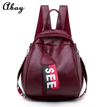 

Small Backpack women leather backpacks woman Shoulder bag Mini Backpack for girls Bookbag women Vintage Bag Mochila Backpack