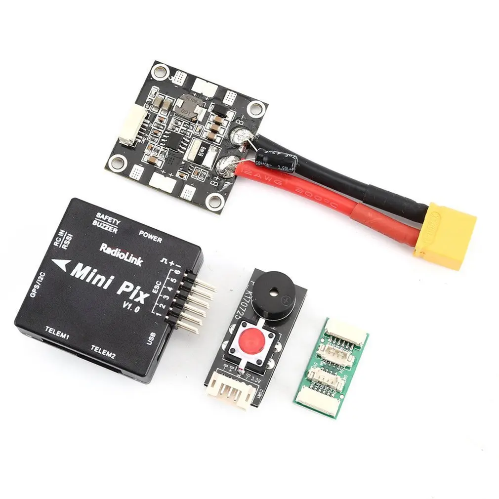 

Radiolink Mini PIX Flight Controller MPU6500 with TS100 M8N GPS for RC Drone Fixed wing/Multicopter/Helicopter/Cars/Boats