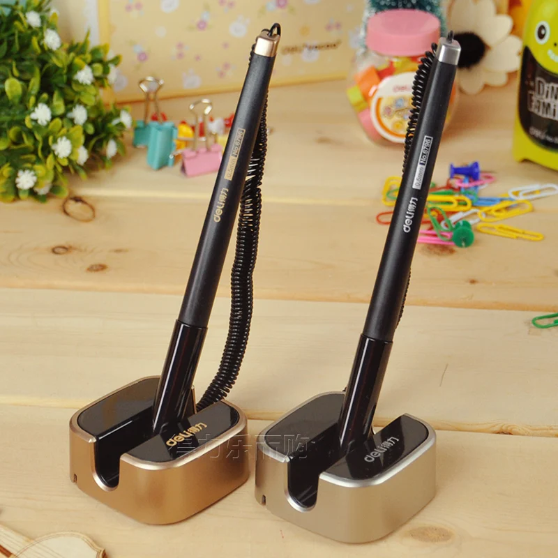 2 Pcs/Lot Table Pen Ballpoint Pen & Desktop Pen for School Stationery