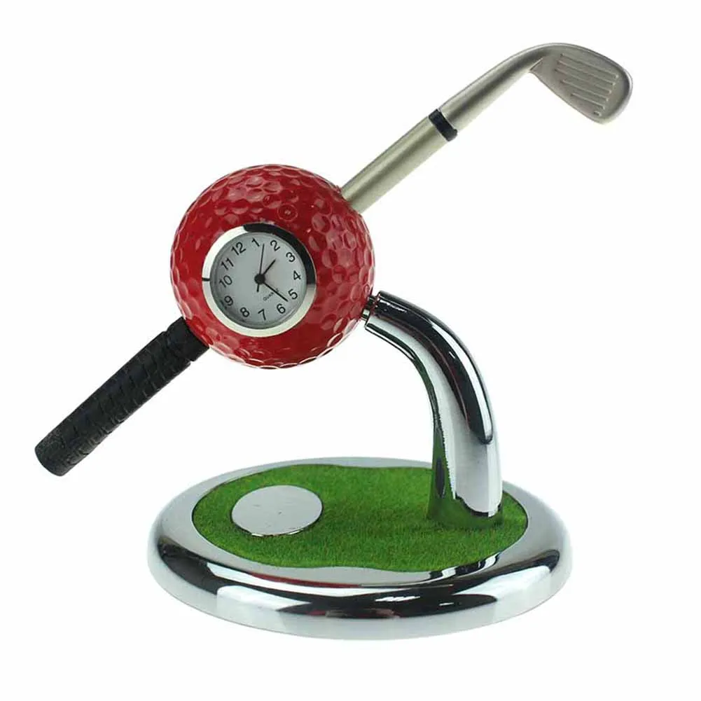 Buy CRESTGOLF Personalized Golf Gift Golf Ball Design Pen Holder Desktop With a