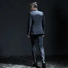 Мужские брюки больших размеров 27-44, серия Han, модные мужские брюки для отдыха на молнии