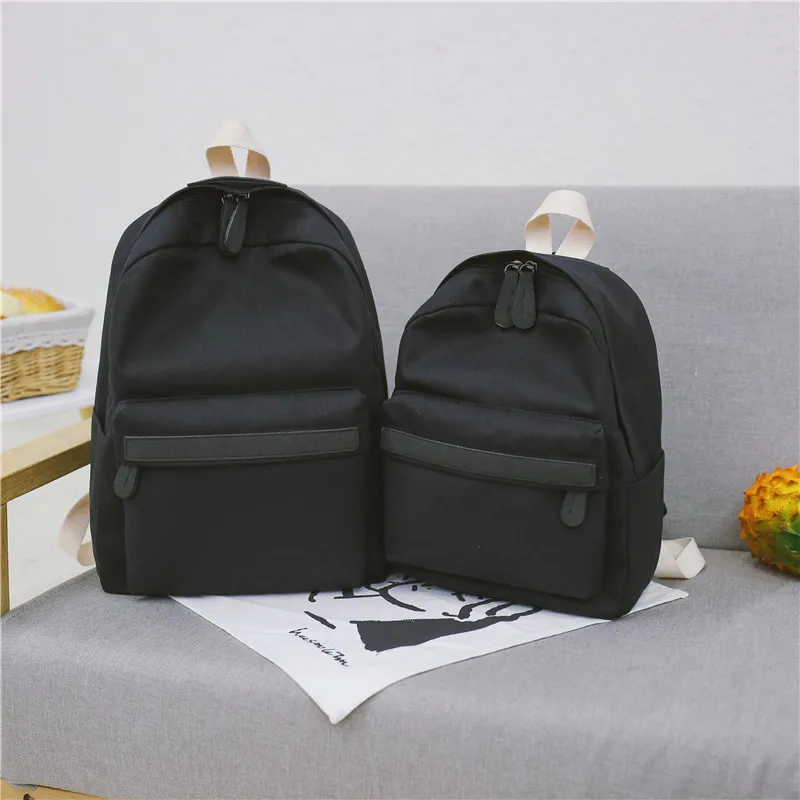 Preppy style Student backpack High quality canvas women's bag Large capacity female travel backpack laptop bag for women Daypack (16)