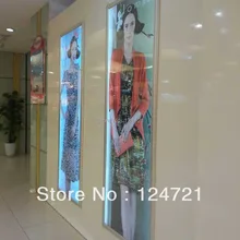 Алюминий со светодиодной подсветкой изображения Рамки, реклама световой короб Дисплей