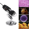 8LED 1600x USB Microscope numérique lentille électronique lumière loupe biologique Endoscope caméra support vidéo ► Photo 2/6