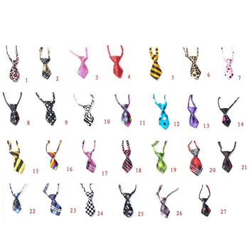 

100pc/lot Colorful Handmade Adjustable Dog Ties Mix 20 Colors Pet Bow Ties Cat Neckties Dog Grooming Supplies Accessories 11648