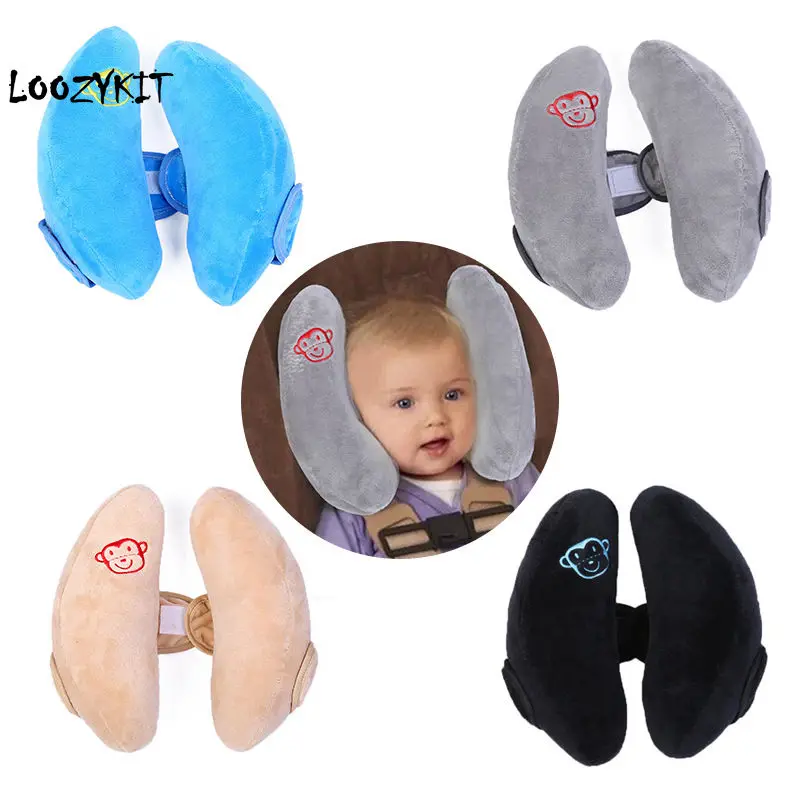 

New Child Car Seat Head Support Comfortable Safe Sleep Solution Pillows Neck Travel Stroller Soft Caushion Baby Accessories