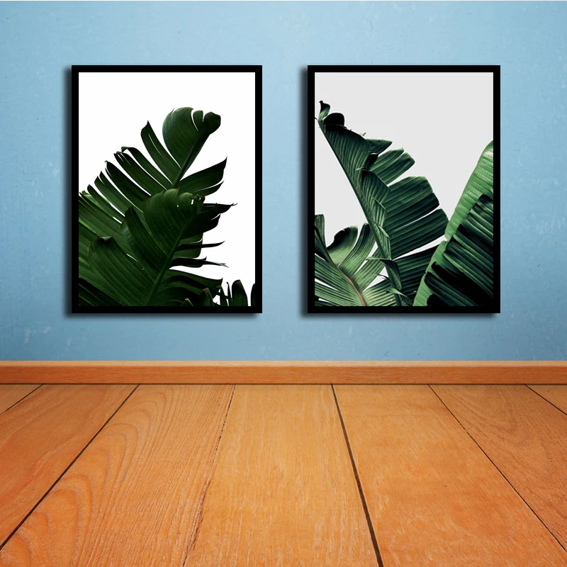 

Ins style Landscape Leaves Home Decoration Painting Canvas Painting Prints Posters Pictures For Kitchen Restaurant Coffee shop