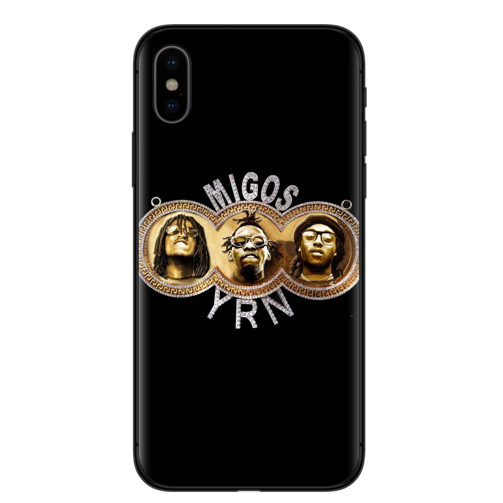 Чехлы для телефонов RUIXKJ iPhone 5 5S SE 6 6S 7 8 Plus X XR XS Max мягкий черный силиконовый чехол
