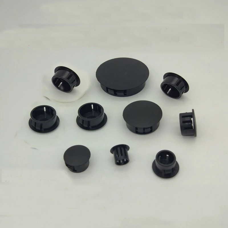 

Nylon Plastic Hole Plug Cover Iron Plate Block Head Panel Hole Screw Furniture Buckle Pipe Plug 20pcs