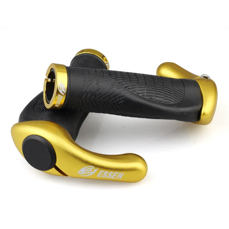 

ESSEN Bicycle Lockable Grips Rubber Cover Non-slip MTB Bike Handlebar Grip Aluminum Alloy Bicycle Parts Cycling Handle Bar Grips