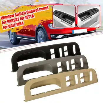 

Grey/Black/Beige Master Car Window Switch Control Panel Trim Bezel For VW/Passat for Jetta/Golf/MK4 1998-2004 3B1867171E