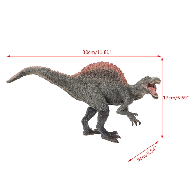 Новинка, 1 шт., динозавр спинозавр, фигурка, игрушки, ручная кукла, детская развивающая модель