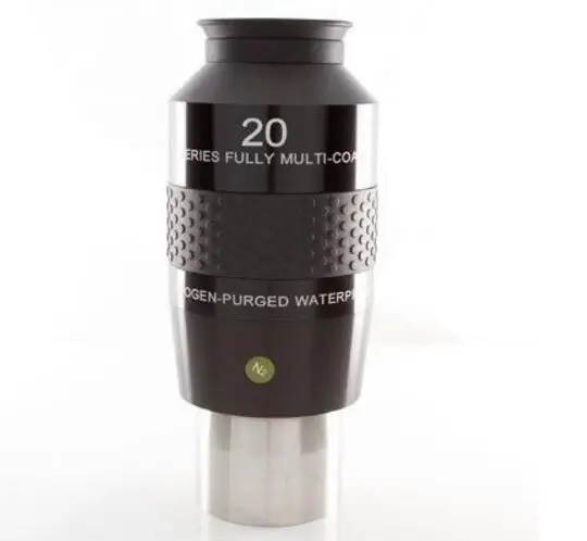 

Explore Scientific 20mm 100-degree wide-angle eyepiece Waterproof and waterproof ES 100 Eyepiece