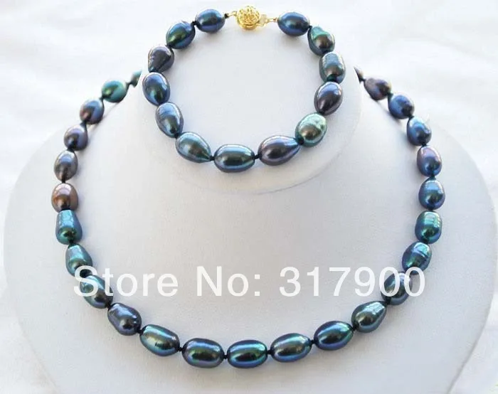 Комплект браслетов и ожерелья из пресноводного жемчуга 14 мм|necklace bracelet set|necklace