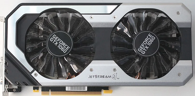 BYKSKI полное покрытие водного блока использовать для Palit GTX1060 Super JetStream/GTX 1080 Dual 8 GB/1070TI двойной GPU медный блок RGB