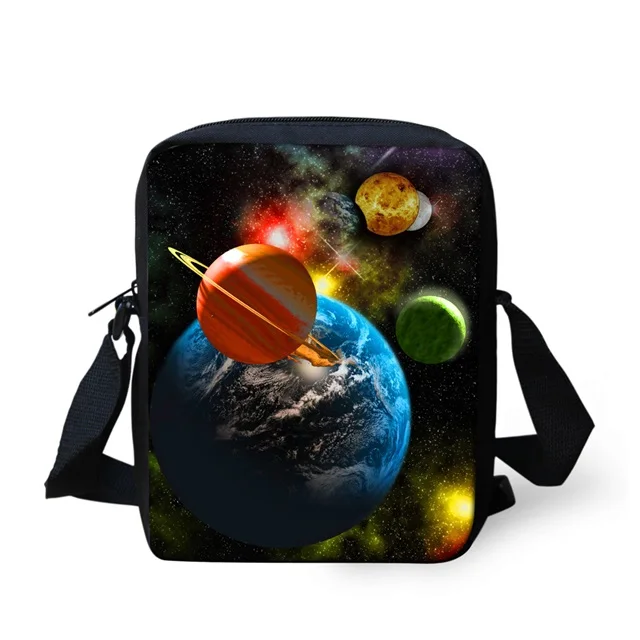 INSTANTART Вселенная планета печатных 3 шт. набор школьная сумка рюкзак модульный студенческий школьный рюкзак детский Ранец большой рюкзак для мужчин - Цвет: CC3192E
