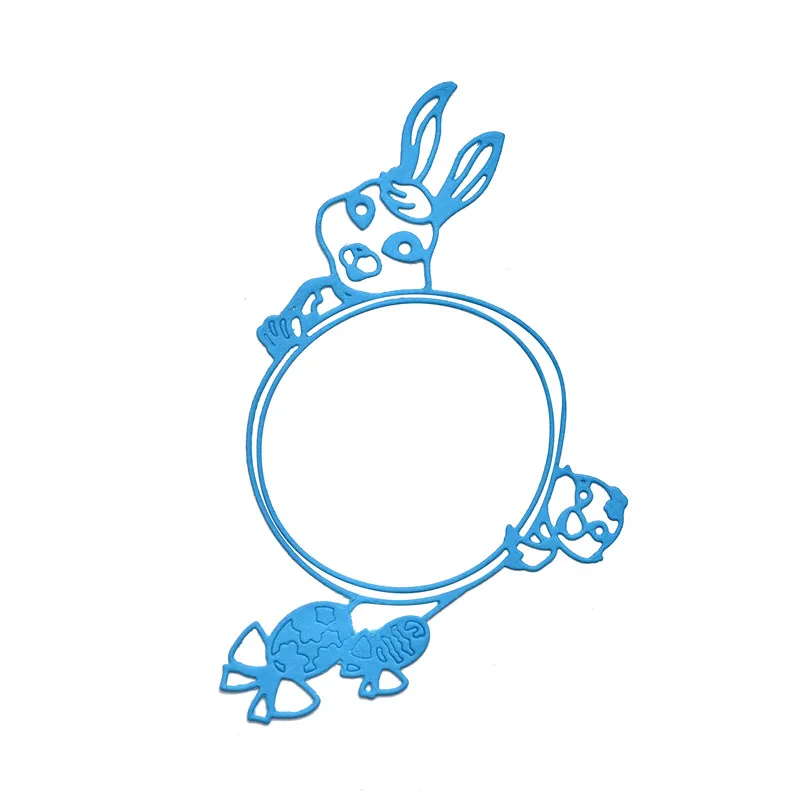 

YaMinSanNiO Animal Dies Bunny Metal Cutting Dies Scrapbooking Dies for Card Making DIY Embossing Cuts Stencil Craft New 2019