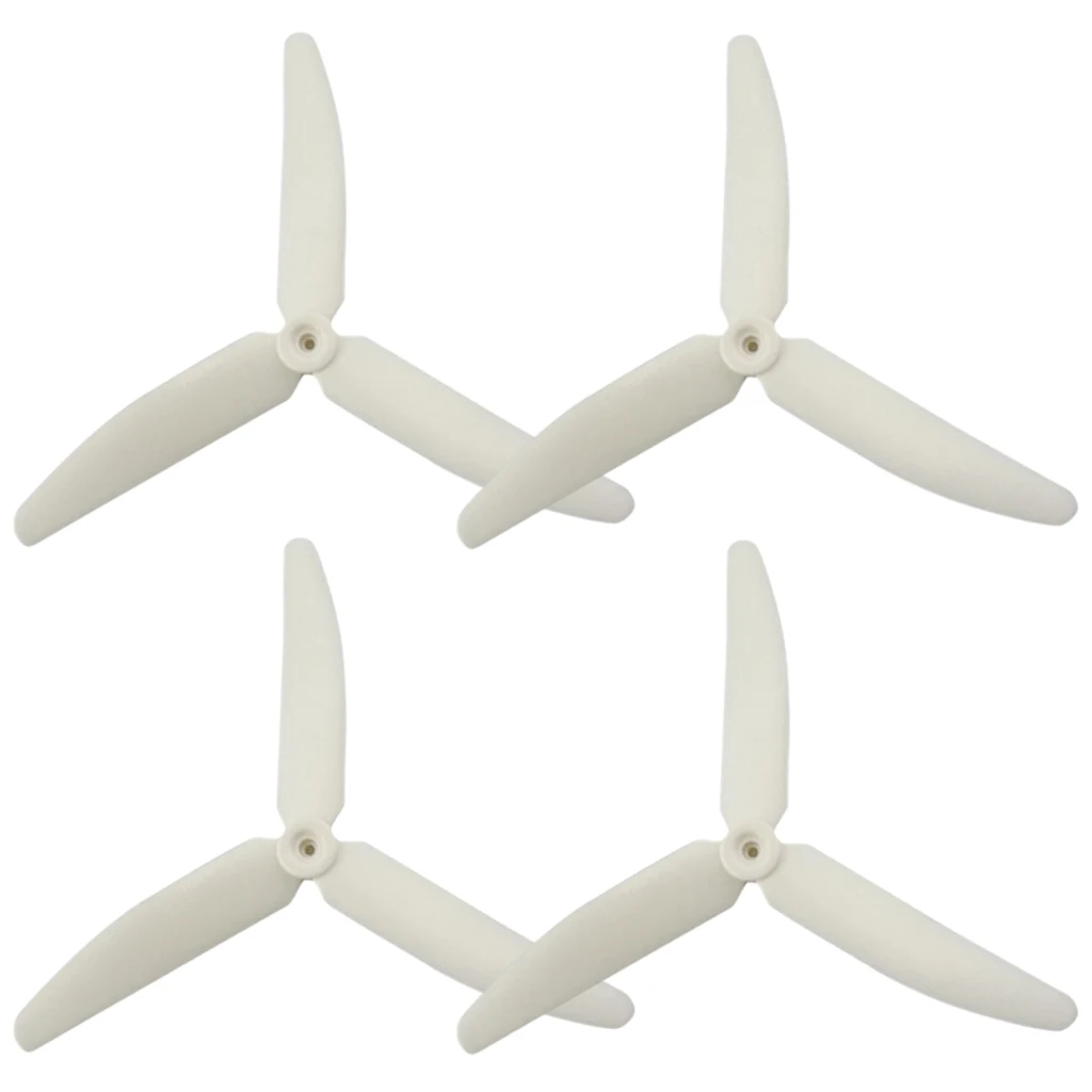 Durable 4 Pcs 3-leaf Propeller Prop for Hubsan X4 H502S H502E CW CCW Propeller Prop RC Helicopters Parts Replacement Accessories
