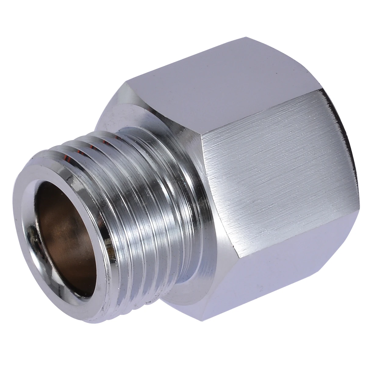 Silver Cylinder Converter Adapter For Aquarium Fish Tank CO2 Regulators Column Aquarium Supplies 3.6cm x 2.5cm