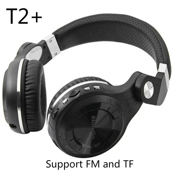 Bluedio T2+ Turbo Wireless Bluetooth 4.1 Stereo Headset Hifi T2(Plus ...