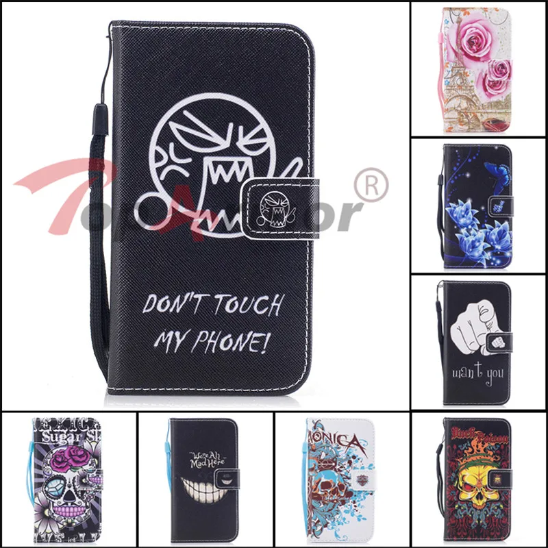 

TopArmor 14 styles PU Leather Painted Shell For Wiko Lenny2 Lenny3 Lenny4 Case Cover For Wiko Lenny 2 3 4 Phone Case Bags Coque