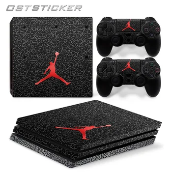 

OSTSTICKER Cartoon PVC For Playstation 4 Pro Vinyl Skin Stickers for PS4 Pro Console & Controller Decals