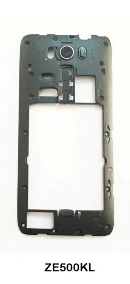 Чехол для ASUS Zenfone selfie ZD551KL ZE500KL с корпусной пластиной, ЖК-панелью, средней рамкой Beze - Цвет: ZE500KL black