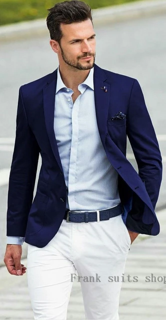 Sky Blue Groom Suit