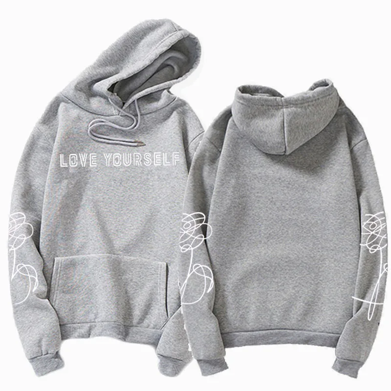  love yourself hoodie HENJOY Love yourself Hoodies Sweatshirts Hoodie bangtan boys kpop hoody love y
