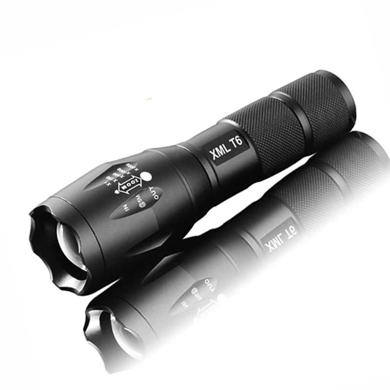 

LED Flashlight 3800 Lumnes XM-L T6 LED Tactical Flashlight Torch Zoomable Flashlight Torch Lanternas Gladiator Flashlight