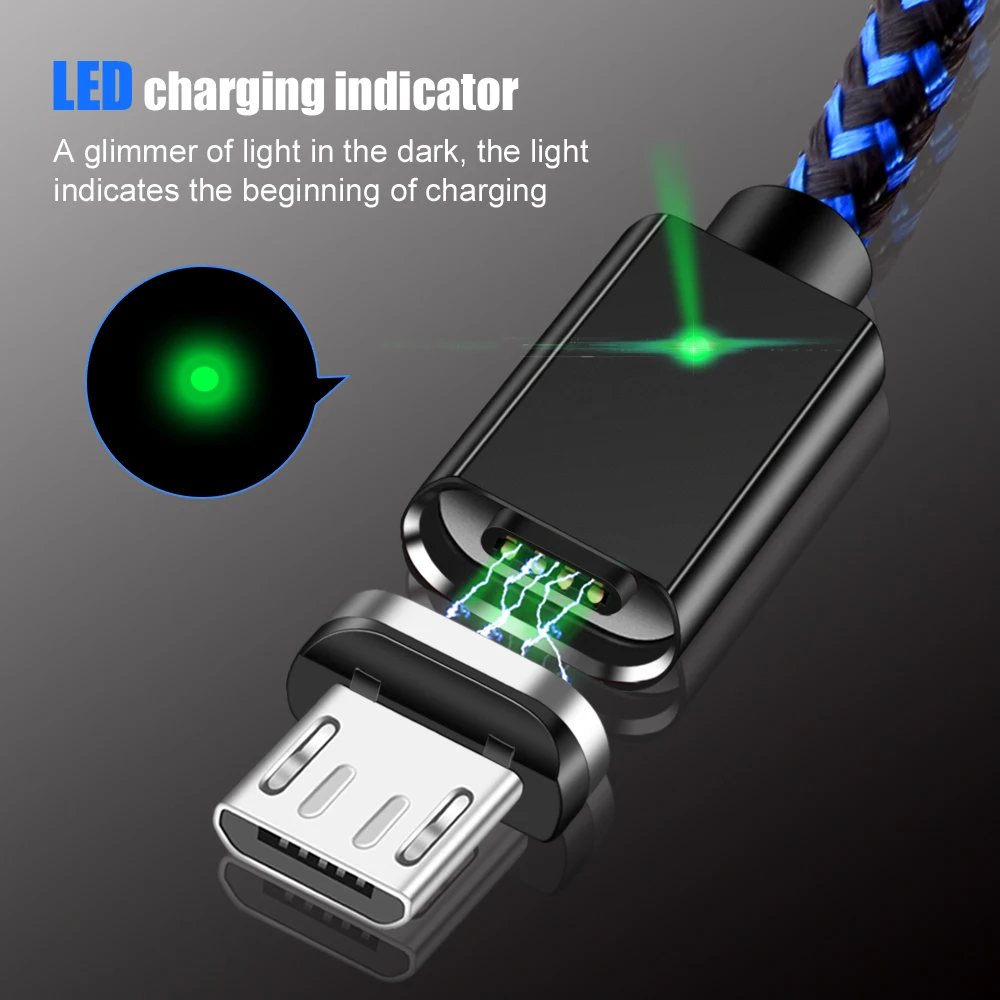 أولاف المغناطيسي شاحن المصغّر usb كابل ل Xiaomi هواوي شاحن هاتف محمول يعمل بنظام تشغيل أندرويد سريع شحن المغناطيس سلك Microusb كابل بيانات سلك أولاف المغناطيسي شاحن المصغّر usb كابل ل Xiaomi هواوي شاحن هاتف محمول يعمل بنظام تشغيل أندرويد سريع شحن المغناطيس سلك Microusb كابل بيانات سلك